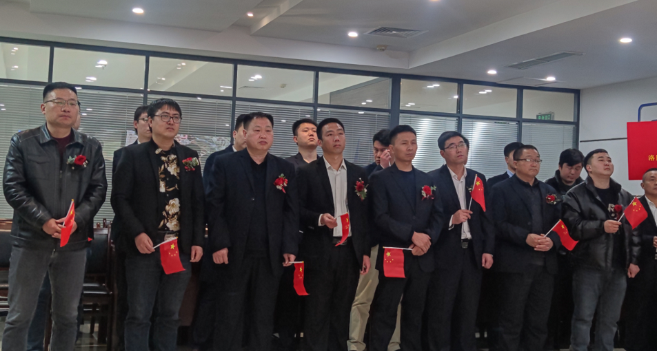 點亮夢想，威武出征 ——農達生化銷售團隊出征授旗儀式(圖1)